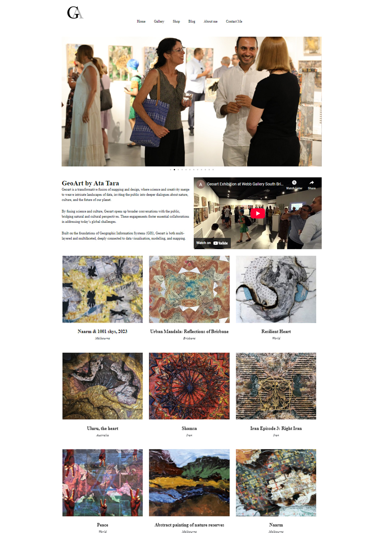 Geoart as creative practice