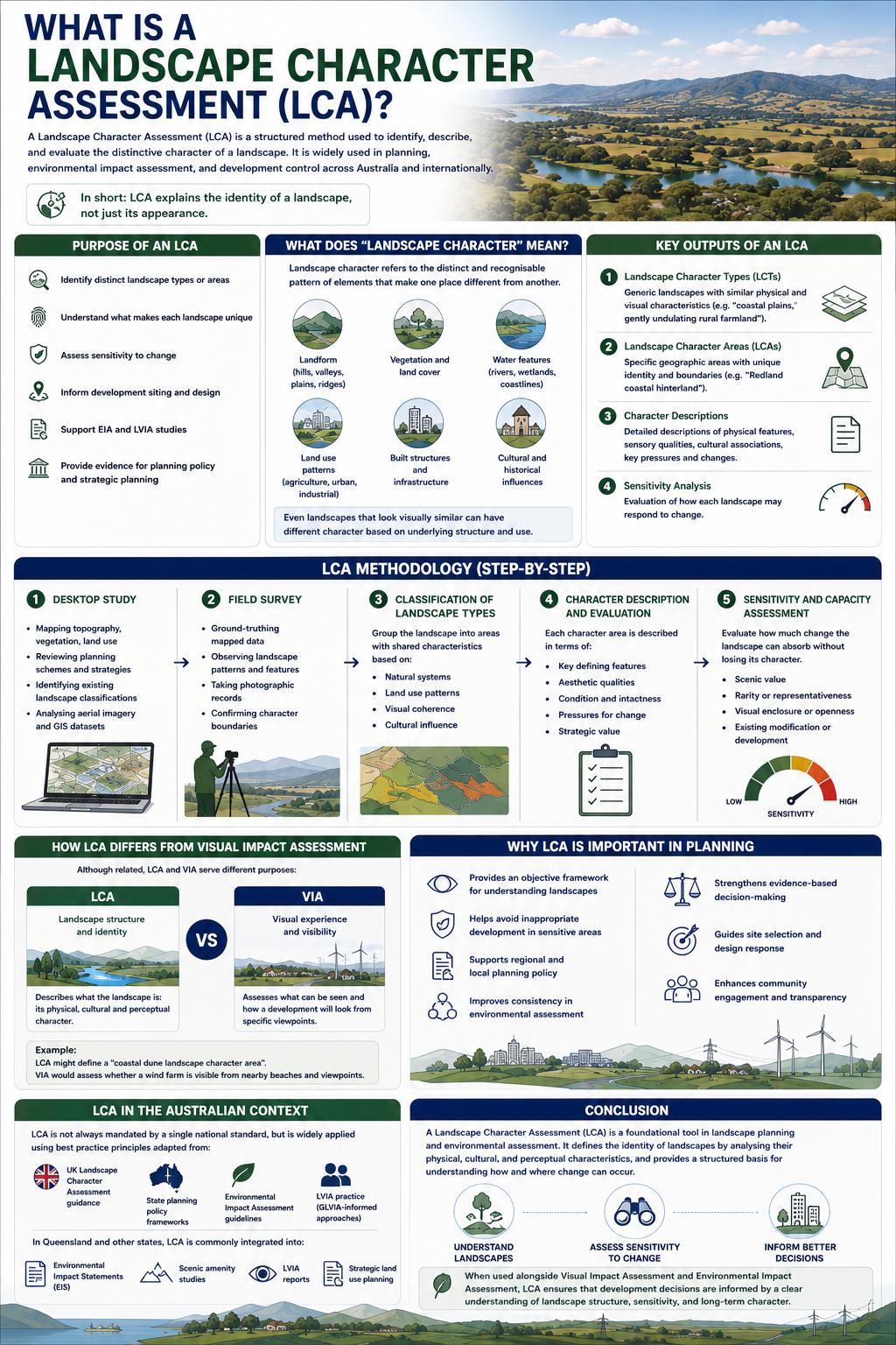 What is a Landscape Character Assessment (LCA)?