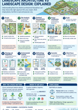 Landscape Architecture vs Landscape Design: What’s the Difference